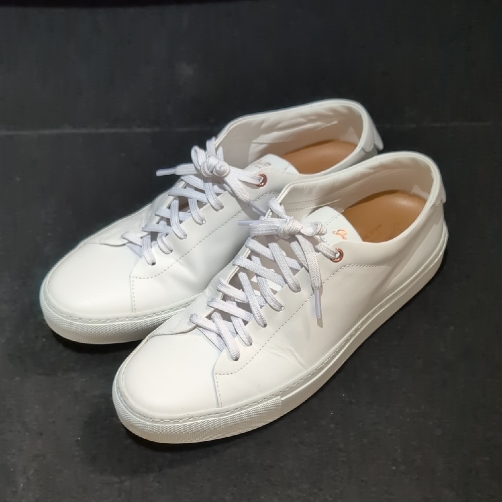 Good Man Brand White Leather Sneakers